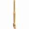 Ekena Millwork Saratoga Rough Sawn Timber Gable Bracket, Western Red Cedar, 96"W x 40"H x 2"D x 4"F, 10/12 Pitch GBW096X40X0204SAR00RWR - alternate 5
